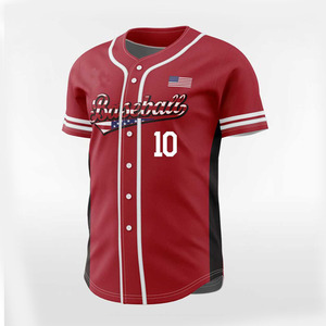 Uniforme Personalizado con Nombre de Equipo Deportivo, Jersey Privado de Béisbol con Impresión por Sublimación, Jersey de Béisbol Personalizado para Hombres, Mujeres y Jóvenes - Product Image 4