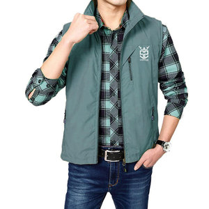 เสื้อกั๊กกันลมแบบใหม่ปี 2026 สีสันตามสั่ง ขายส่ง MOQ ต่ำ เสื้อกั๊กกันลมระบายอากาศสำหรับผู้ชาย - Product Image 6
