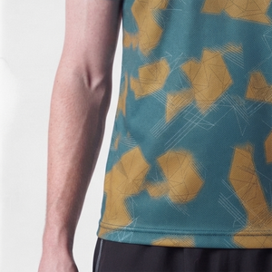 Camiseta con costuras duraderas para hombre, protección UV, ajuste cómodo, ropa deportiva moderna, camiseta transpirable para hombre - Product Image 6