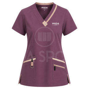 Uniformes de Enfermería y Uniformes Médicos Unisex de Color Personalizado Premium con Detección de Agujas, Servicio OEM, Proveedor de Fábrica a Nivel Mundial - Product Image 3