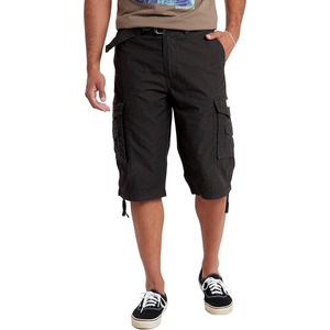 Short cargo messager ceinturé en Cordura pour homme - Tailles régulières et grandes tailles - Product Image 1
