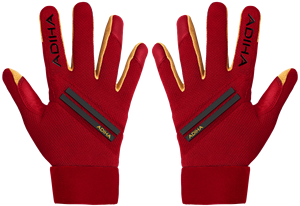 Gants de frappe de baseball professionnels en cuir souple de qualité supérieure, ambidextres, flexibles, tailles et couleurs personnalisables, ajustement standard, fermeture auto-agrippante - Product Image 3