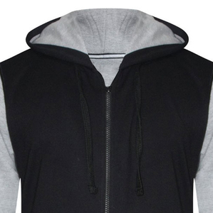Survêtement de jogging décontracté pour homme en coton 100% de haute qualité avec veste zippée respirante en molleton et pantalon - Product Image 5
