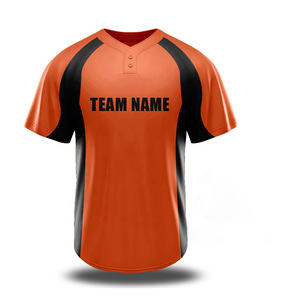 Nueva Camiseta de Béisbol Unisex Personalizada, Ropa Deportiva Corta Estampada para Adultos, Venta al Por Mayor a Bajo Precio, Material 100% Poliéster - Product Image 2
