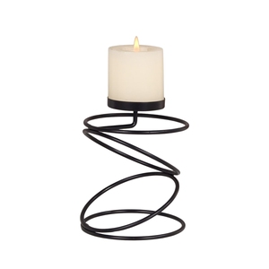 Porte-bougie élégant en fer fini avec revêtement en poudre, pour décorer, pour décorations d'anniversaire, pour l'éclairage de chambre. - Product Image 1