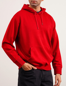 Nueva sudadera con capucha personalizada de hombros caídos, oversize, de algodón grueso, efecto descolorido por el sol, estilo streetwear, venta al por mayor OEM - Product Image 5