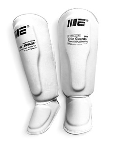Protector de Espinillas para Boxeo Engage, Soporte de Impacto Fuerte, Forro Interior Suave, Cierre de Correa Ancha para Entrenamiento de MMA y Kickboxing - Product Image 5