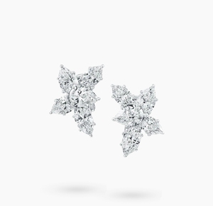 Elegant Lab Diamond Star Motif <b>Fine</b> Jewellery Mega Push Back fancy Pear & Marquise Cut White CVD HPHT Diamond by RAAMAA - Product Image 4