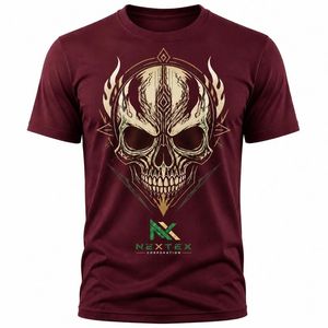 T-shirt graphique personnalisé pour homme, manches courtes, col rond, en coton imprimé, OEM, streetwear, t-shirt décontracté - Product Image 6