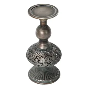 Support de bougie en acier inoxydable doré de qualité supérieure, fait main, forme personnalisée, très demandé, pour centre de table de salle de banquet - Product Image 1