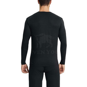 Camiseta Térmica Premium para Hombre 100% Algodón - Ecológica, Transpirable, Capa Base Cálida, Costuras Duraderas para Protección en Climas Fríos - Product Image 5