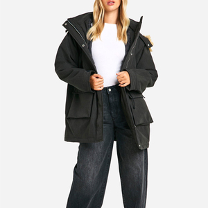 Chaqueta Parka Impermeable y Cálida para Mujer, Transpirable, Precio al por Mayor, Ropa de Calle para la Temporada de Invierno, Chaqueta Parka Popular para Mujer - Product Image 2