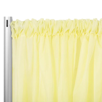 Rideaux de fond blancs en tissu voile de chiffon pour arche de mariage, cérémonie, scène, photographie et décorations de fête