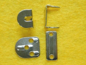 DK-612 Hook and Eye Closure | 4 <b>set</b> No <b>sew</b> Trouser Hook Nickel Zinc Alloy Durable Garment Accessories - Product Image 2