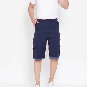 Shorts cargo pour hommes fabriqués au Pakistan, prix bas, contraste de couleurs, haute qualité, confortables. - Product Image 3