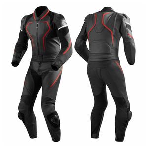 Trajes de Motociclismo de Cuero Genuino, Impermeables, de Secado Rápido y Transpirables, con Logotipo Personalizado, Protección Profesional, Manga Larga - Product Image 6