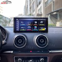 Autoradio GPS Android 13 12,3'' pour Audi A3 S3 RS3 2014-2020, écran tactile, lecteur DVD multimédia, autoradio stéréo