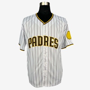 Custom University Team Breathable Moisture Wicking Anti-Bacterial Plus Size Baseball Jerseys Sublimation Printed White <b>Black</b> - Product Image 3