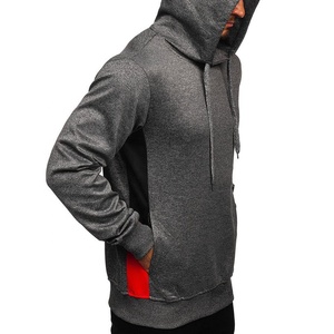 Sudadera pulóver de hombre con estampado personalizado de alta calidad, Sudadera con capucha de lana lisa de tamaño americano con logotipo para hombre - Product Image 4