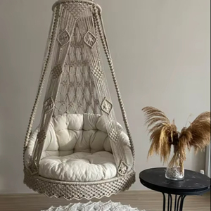 25 Colors Macrame Swing, Hanging Chair, Hängesessel, Swing Chair, Macrame Rocking Swing Chair, hanging chair indoor - Product Image 1