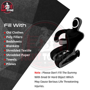 Mannequins de grappling robustes pour l'entraînement en position assise, qualité supérieure, coutures renforcées, équipement durable pour les arts martiaux et la lutte MMA, modèle 2026 - Product Image 5