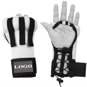 Gants d'entraînement intérieur de boxe avec support élastique pour poignet, rembourrage en gel pour les articulations, enroulement facile, taille personnalisable, conçus pour le fitness - Product Image 4