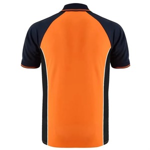 2026 OEM Men's High Visibility Construction Polo Shirts Short Sleeve Reflective Safety Polo T-Shirts <b>Security</b> Safety Polo Shirts - Product Image 6