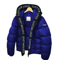 Veste d'hiver professionnelle personnalisée, doudoune à col montant, manteau tendance, fournisseur en gros de vestes matelassées streetwear