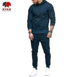 Survêtement pour homme personnalisé Ryan Pro Gear, respirant, couleur unie, grandes tailles, impression ou broderie de logo personnalisé, vente en gros - Product Image 3