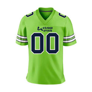 Jersey de Fútbol Americano Personalizado Más Vendido, 100% Poliéster, Sublimado - Product Image 1