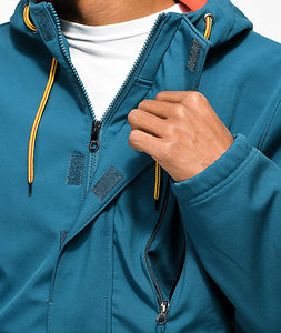 Chaquetas Softshell para Hombre, Estilo Casual con Cierre, Tela de Lona, Tallas Personalizadas, Calidad Premium, Color Liso, Gran Venta - Product Image 2