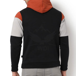 Sweat-shirts à capuche pour hommes brodés de qualité supérieure, 100% coton, écologiques, respirants, style streetwear, fabrication en gros en usine - Product Image 2