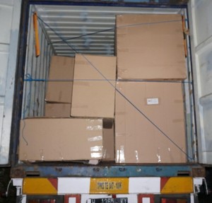 Nouveau cadre de lit de meuble en bois de teck et tête de lit ob avec deux tables de nuit sur le côté - Product Image 6