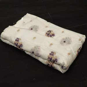 Tissu en Chiffon Brodé Malty Dobby 100% Polyester Respirant Écologique pour Mariage, Couleurs Personnalisées, Fournisseur Textile Export - Product Image 6