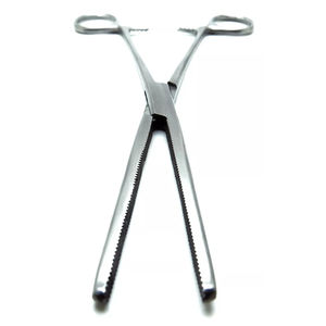 Pinzas Hemostáticas Quirúrgicas Manuales de Acero Inoxidable de 8 Pulgadas, Tipo Rochester, para Uso Veterinario y Médico, Diseño Recto con Bloqueo - Product Image 4