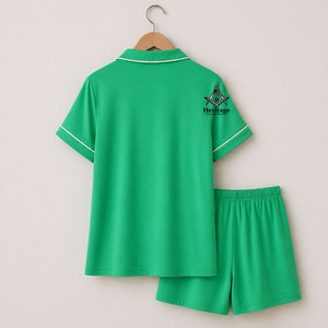 Pyjama femme HMR personnalisé OEM ODM Alpha Kapa brodé, confortable et relaxant, col en V - Product Image 6
