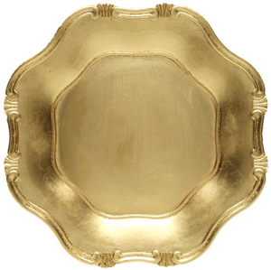 Plato de cobre martillado redondo para decoración de mesas en bodas y eventos, y vajilla para hoteles y restaurantes. - Product Image 2