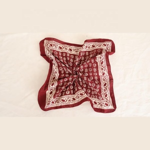 Bandana en satin de haute qualité SIBRIN, logo personnalisé coloré, sublimation, prix abordable, foulard pour cheveux, couvre-chef pour hommes et femmes - Product Image 1