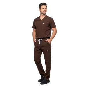 Uniforme Médico para Hombre, Traje Quirúrgico de Algodón, Ropa Personalizada OEM, Uniformes Quirúrgicos Transpirables de Alta Calidad - Product Image 6