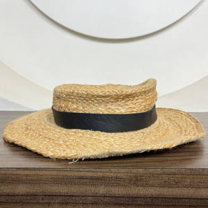 Gran oferta, bandas de sombrero de vaquero de cuero genuino de grano completo personalizadas de alta calidad, cinturones de sombrero de cuero Real occidental para vaquero y vaquera - Product Image 5