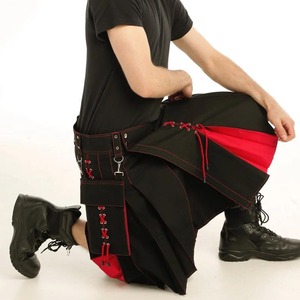 Kilt Utilitario Tartán Híbrido - Múltiples Tartanes Disponibles, Uniforme de Banda de Pipes, Kilt de Tela de Lana Hecho a Mano con Diseño Tartán - Product Image 6