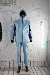 2026 Custom Men Tracksuit Set Fleece Lined 300GSM Cotton Blend Gym Sport Wear Hoodie <b>Jogger</b> Two Piece Training Suit finerthreds - Product Image 2