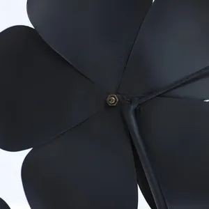 Ensemble de deux panneaux muraux en métal noir, or et blanc, décoration florale moderne pour salon, chambre et couloir - Product Image 6