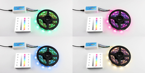 2.4G RF LED <b>Touch</b> Panel Remote Control Multi-zone 4 Zone Wall-Mounted <b>Switch</b> for RGB RGBW LED Controller - Product Image 4