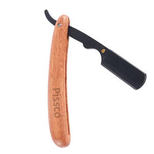 มีดโกนตัดผมแบบเปลี่ยนใบมีดได้ มีดโกนพับได้ สแตนเลส - Product Image 4