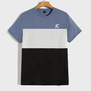 Camisetas de Hombre de Alta Calidad para Uso Casual, 100% Algodón, Ligeras, Transpirables, de Secado Rápido, Color Personalizado - Product Image 1