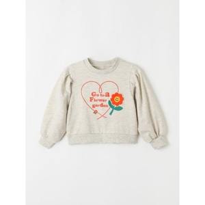 Camiseta Infantil Coreana OZKIZ con Estampado Floral, 100% Algodón, Ropa para Niñas de 2 a 7 Años, Moda Infantil Primavera/Otoño, Venta al Por Mayor - Product Image 1