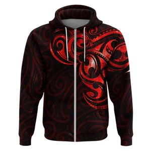 Vente en gros de sweats à capuche personnalisés avec motif tribal maori, imprimé intégral, style polynésien hawaïen, sublimation personnalisée pour le sport - Product Image 4