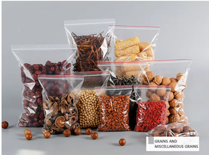 Vietnam Supplier Odorless Transparent Plastic <b>Zip</b> Lock <b>Bags</b> Custom Size For Food Storage and General Packaging Competitive Price - Product Image 6