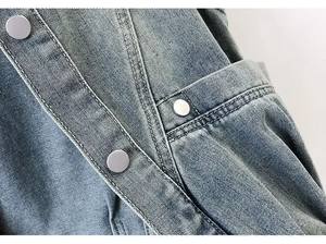 Nuevo Chaleco Vaquero Transpirable para Hombre, Estilo Motociclista, Retro, a la Moda, con Cierre de Botones, Ropa Casual de Calle para Otoño - Product Image 4